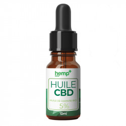 Huile CBD - Chanvre Naturel 10ml - Hemp+ Drop